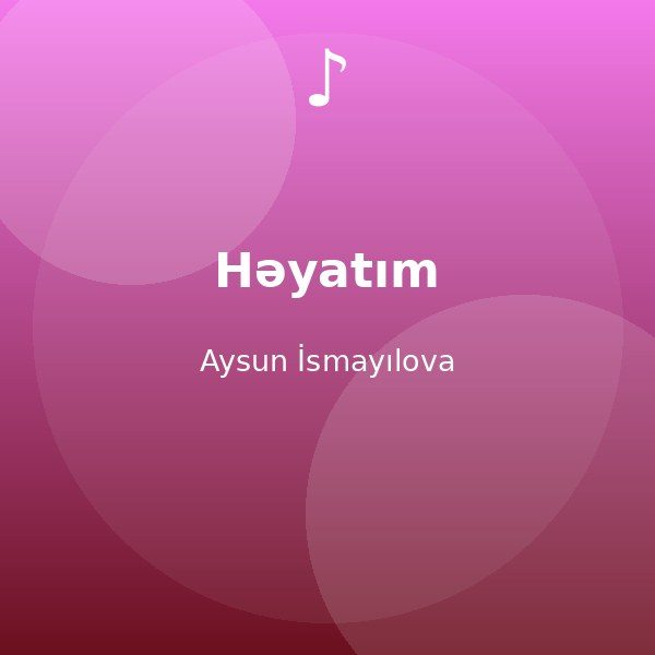 Həyatım — Aysun İsmayılova